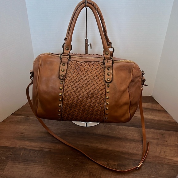 Costanza Rota Handbags - Costanza Rota handmade woven leather hand bag